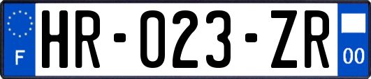 HR-023-ZR