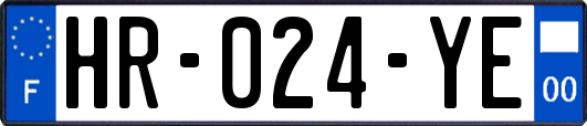 HR-024-YE