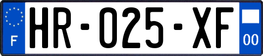 HR-025-XF