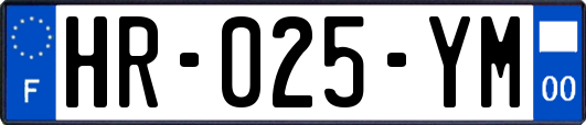 HR-025-YM