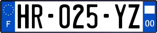 HR-025-YZ