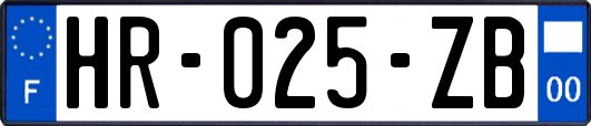 HR-025-ZB