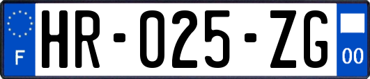 HR-025-ZG