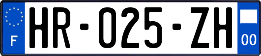 HR-025-ZH