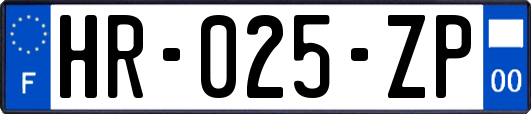 HR-025-ZP
