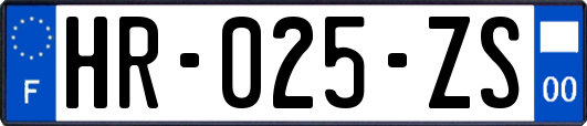 HR-025-ZS