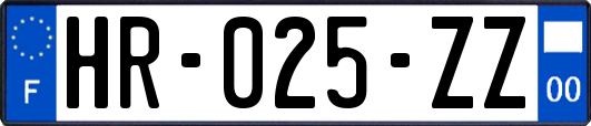 HR-025-ZZ