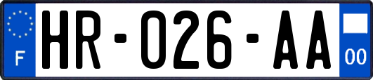 HR-026-AA