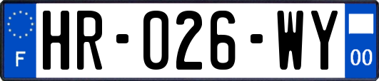 HR-026-WY