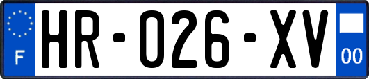 HR-026-XV