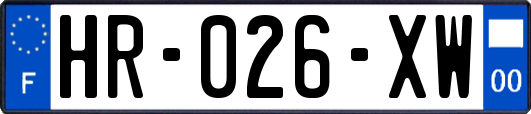 HR-026-XW