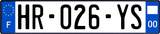 HR-026-YS