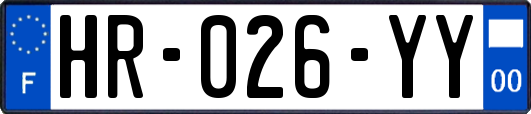 HR-026-YY