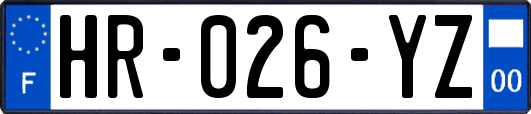 HR-026-YZ