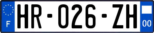 HR-026-ZH