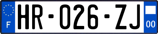 HR-026-ZJ