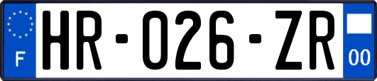 HR-026-ZR