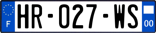 HR-027-WS