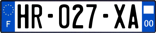 HR-027-XA
