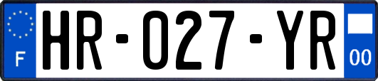 HR-027-YR