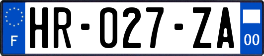 HR-027-ZA