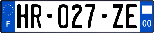 HR-027-ZE