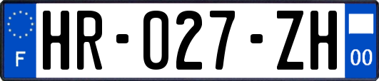 HR-027-ZH