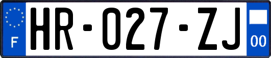 HR-027-ZJ
