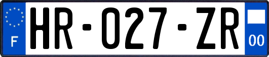 HR-027-ZR