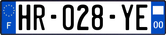 HR-028-YE