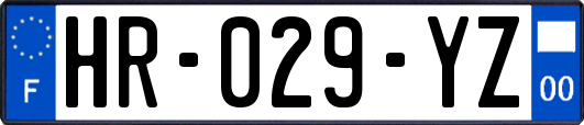 HR-029-YZ