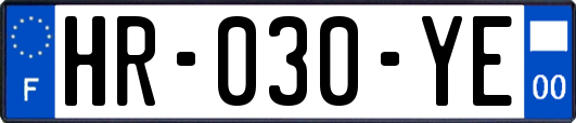 HR-030-YE