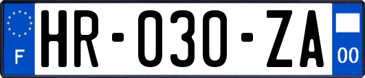 HR-030-ZA