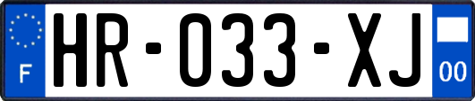 HR-033-XJ