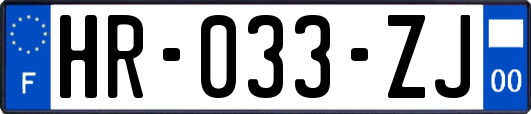 HR-033-ZJ