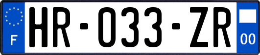 HR-033-ZR