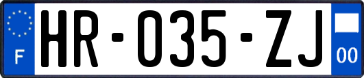 HR-035-ZJ