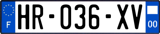 HR-036-XV