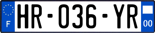 HR-036-YR