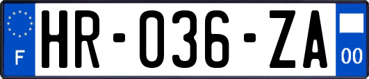 HR-036-ZA