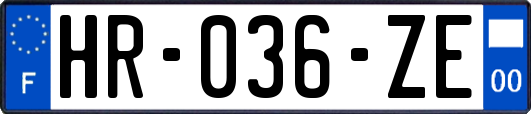 HR-036-ZE