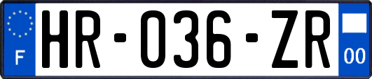 HR-036-ZR