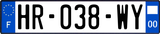 HR-038-WY