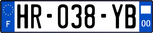 HR-038-YB