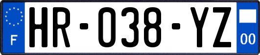 HR-038-YZ