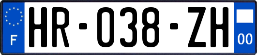 HR-038-ZH