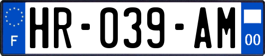 HR-039-AM