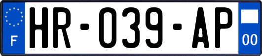 HR-039-AP