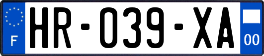 HR-039-XA