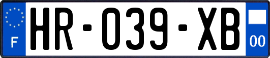 HR-039-XB